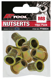PKTool 10pc M8 Alloy Steel Nutserts - PT90834 (Pickup Only)