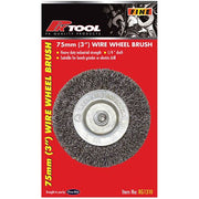 PKTool 75mm Fine Wire Wheel Brush - RG1310 (Pickup Only)