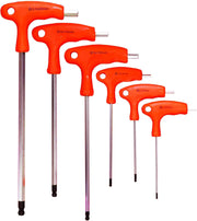 PKTOOL T-HANDLE BALL END HEX KEY SET 6 PIECE- RG7106