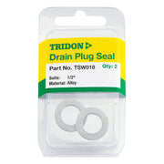 Tridon Drain Plug Washer Twin Pack - 1/2