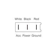Narva 60095BL Off/On Push/Push Switch With LED Indicators Pre-WiRed With Adhesive Back