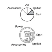 Narva 64018 4 Position Ignition Switch