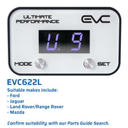 EVC Throttle Controller - EVC622L (Check Compatibility)