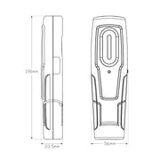 LED Autolamps HH190 LED Rechargeable Workshop Inspection Lamp